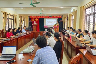ỨNG DỤNG CÔNG NGHỆ THÔNG TIN TRONG CÔNG TÁC QUẢN LÝ VÀ HÀNH CHÍNH TẠI TRƯỜNG THCS MỘC HOÀN